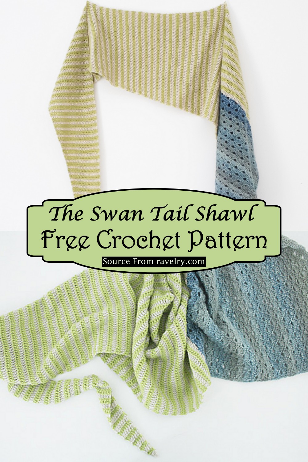 The Swan Tail Shawl