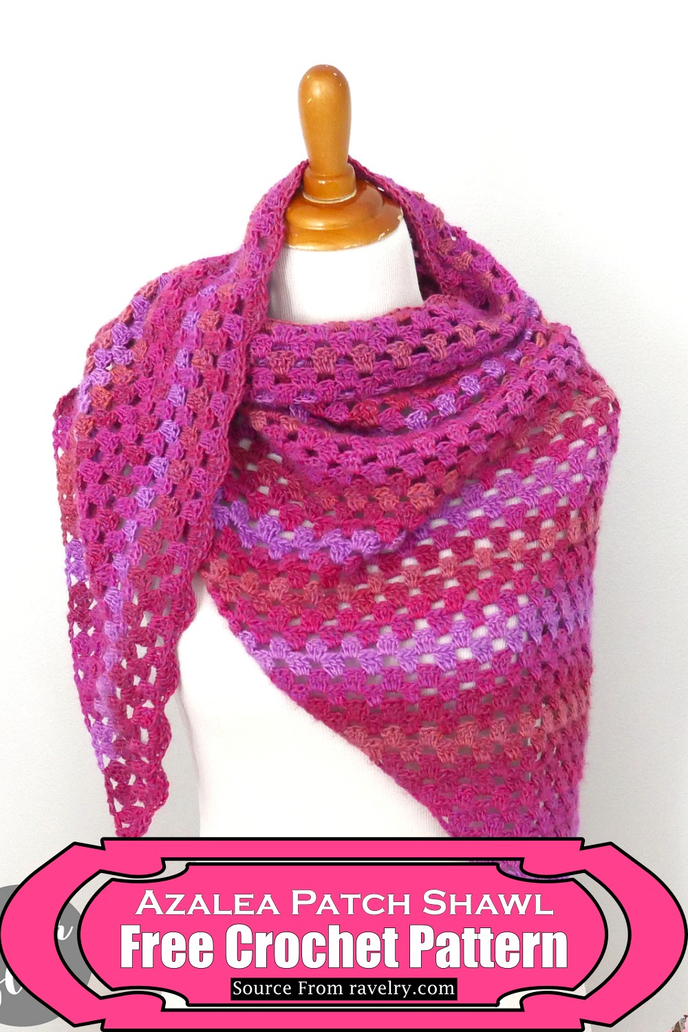 Azalea Patch Shawl