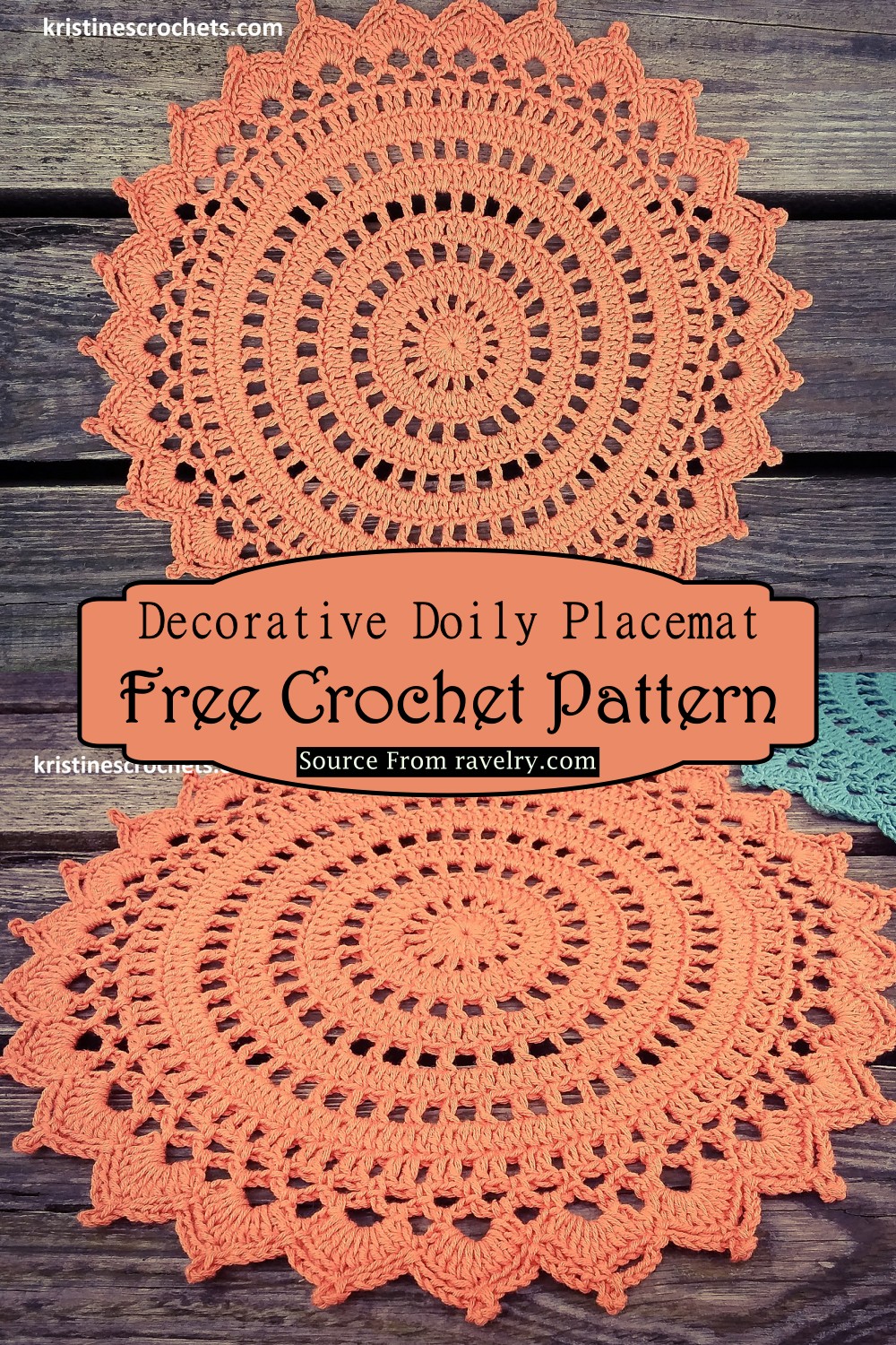 Decorative Doily Placemat