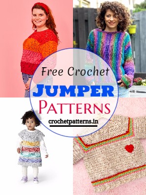 24 Free Crochet Jumper Patterns
