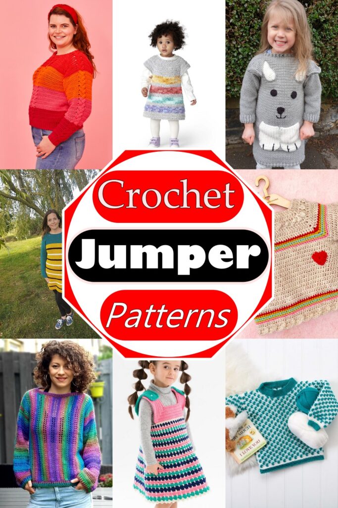 24 Free Crochet Jumper Patterns