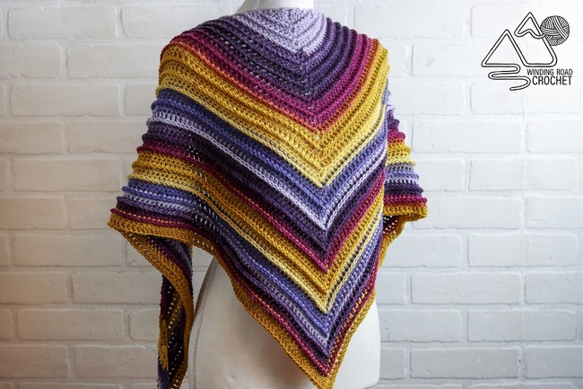 Mountain Ridge Shawl