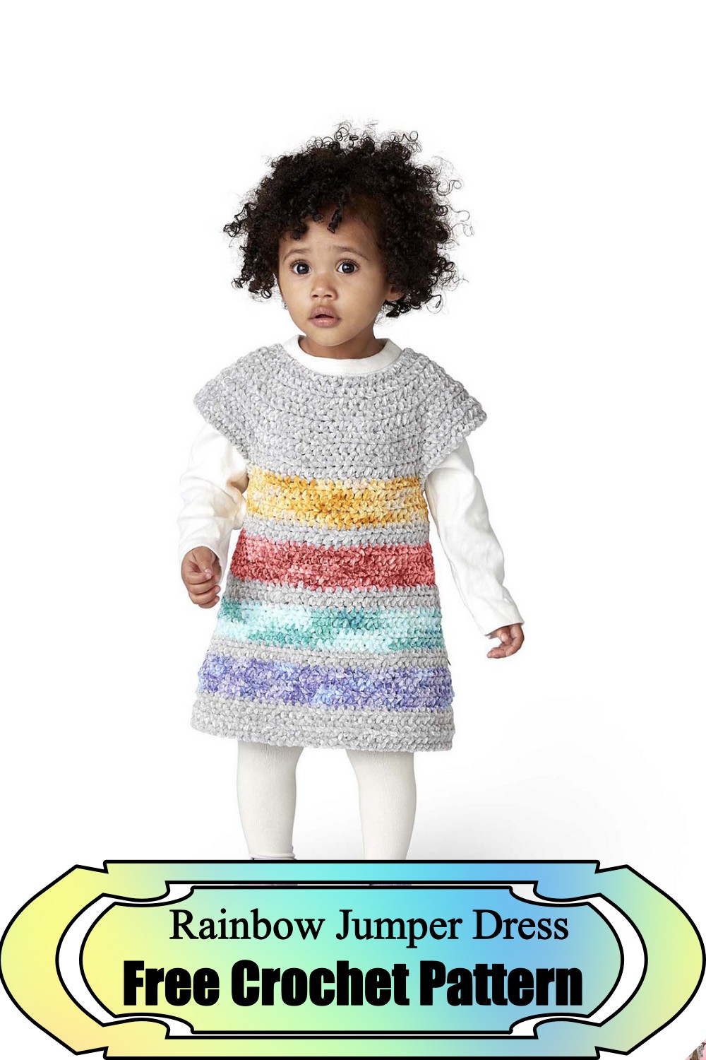 Rainbow Jumper Dress