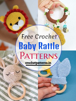 15 Free Crochet Baby Rattle Patterns