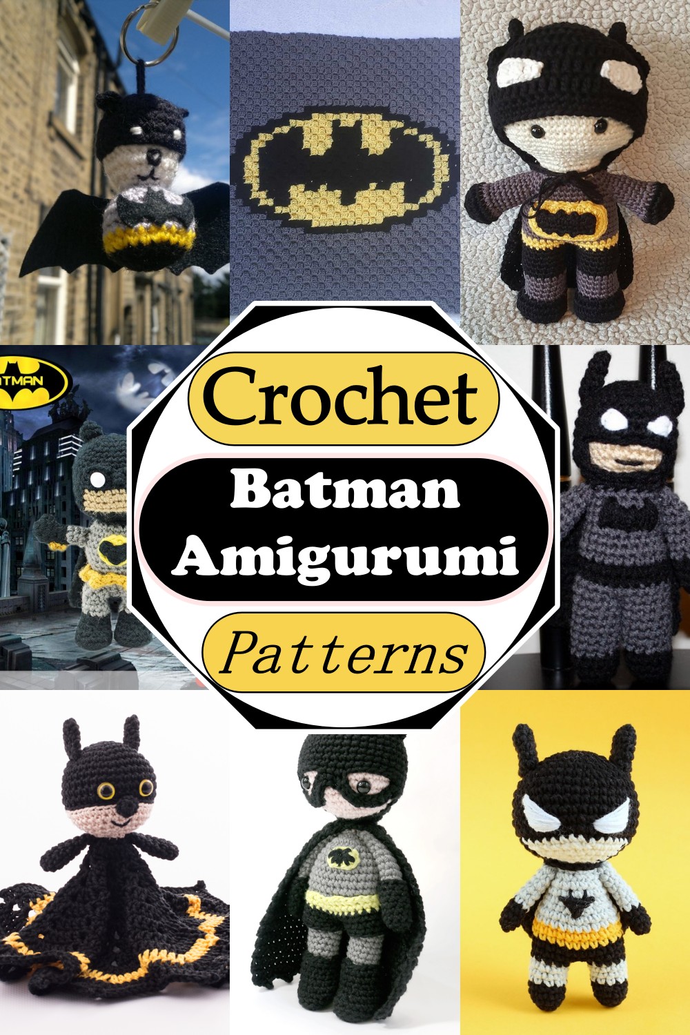 Crochet Batman Amigurumi Patterns 1