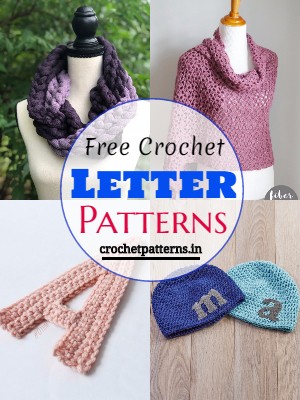 19 Free Crochet Letter Patterns