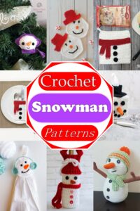 15 Free Crochet Snowman Patterns