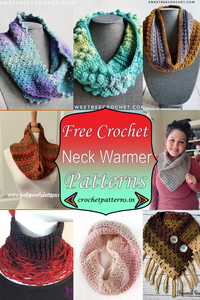 20 Free Crochet Neck Warmer Patterns