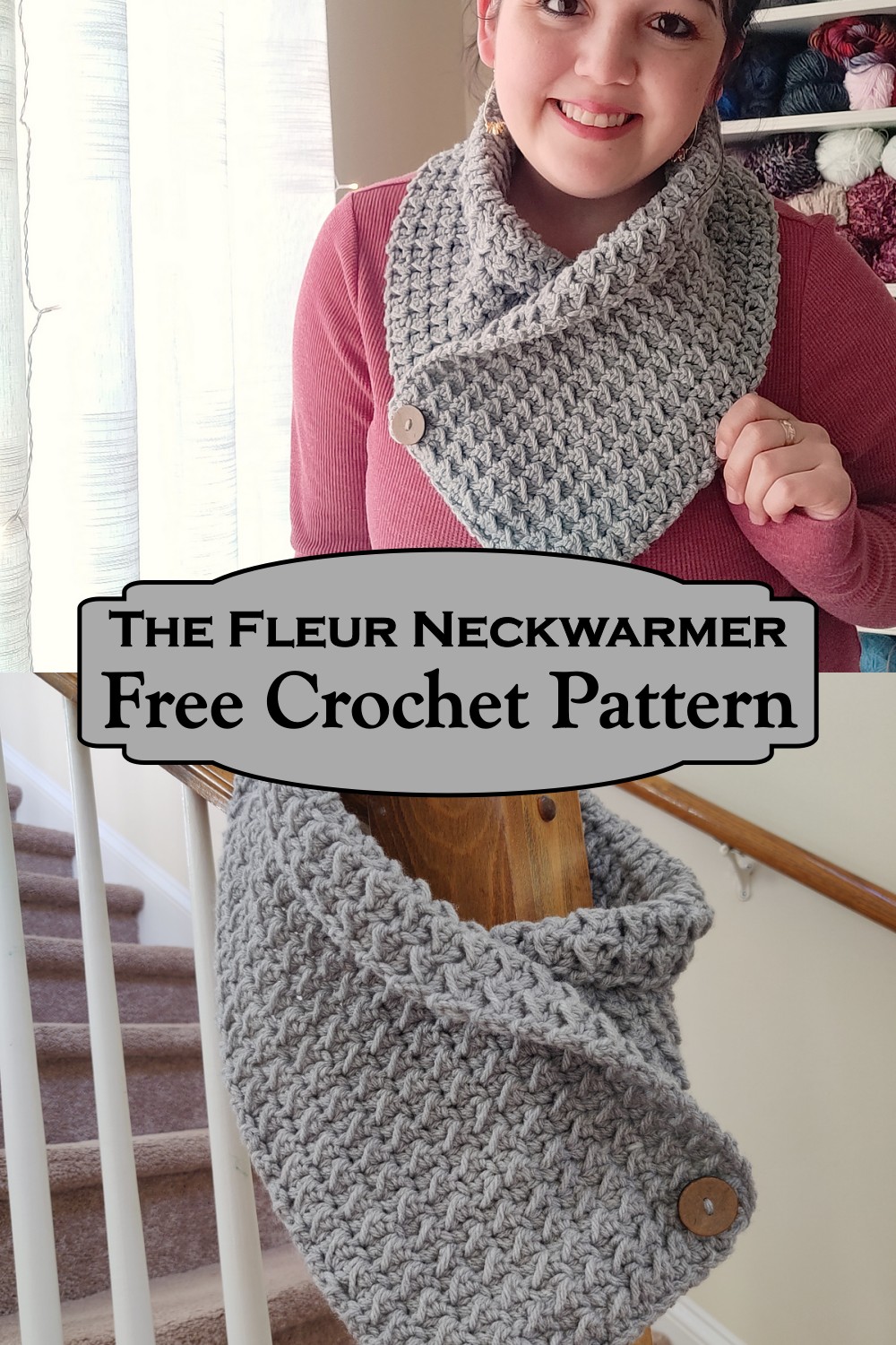 The Fleur Neckwarmer
