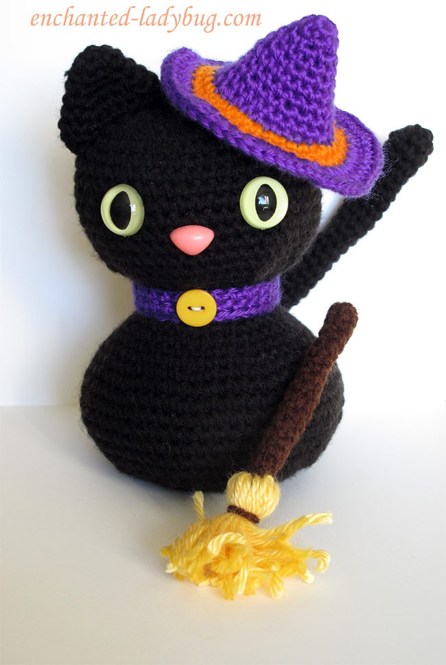 Amigurumi Halloween Black Cat