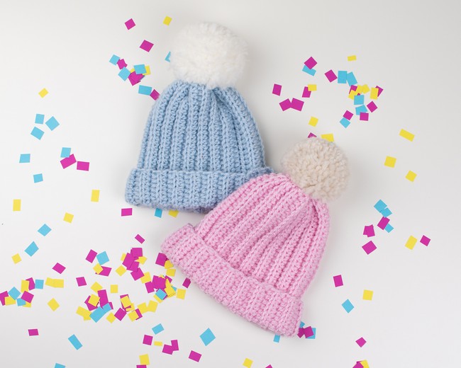 Beanie with Pompom