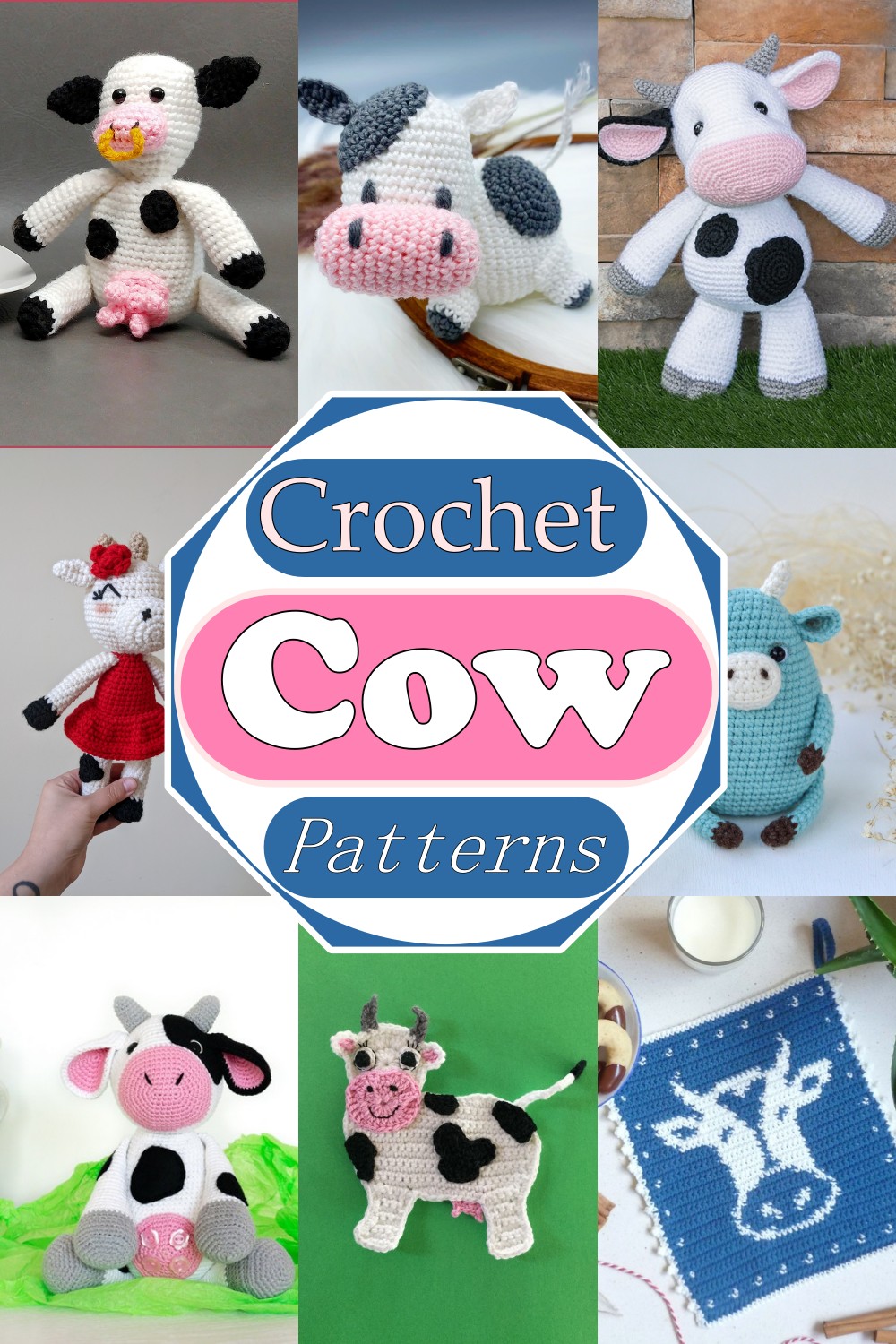 Crochet Cow Patterns 1