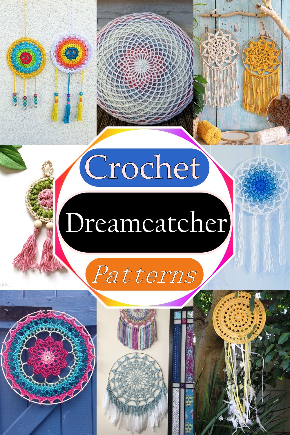 Crochet Dreamcatcher Patterns 1
