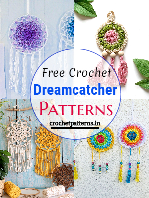 15 Free Crochet Dreamcatcher Patterns