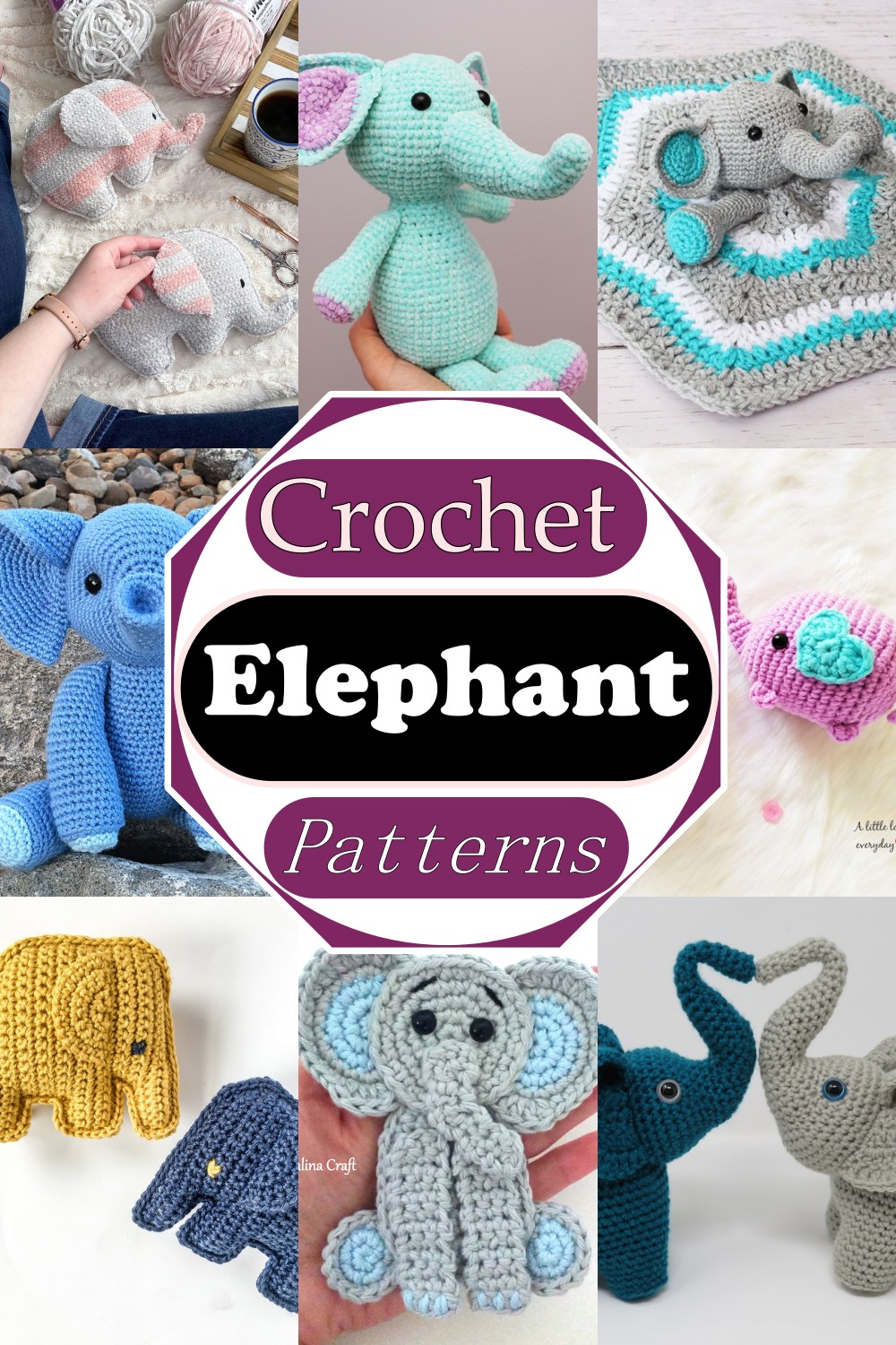 15 Free Crochet Elephant Patterns