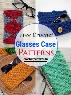 15 Free Crochet Glasses Case Patterns