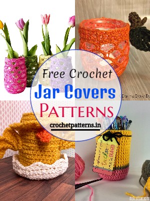20 Free Crochet Jar Covers Patterns