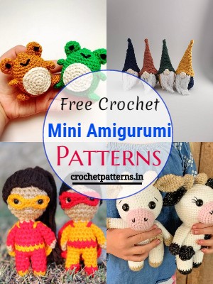 15 Free Crochet Mini Amigurumi Patterns