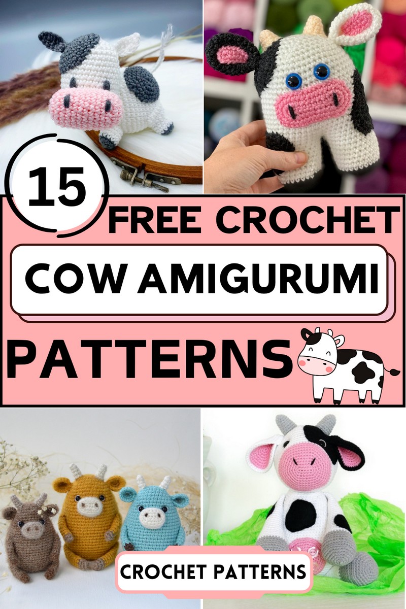 Free Crochet Cow Patterns