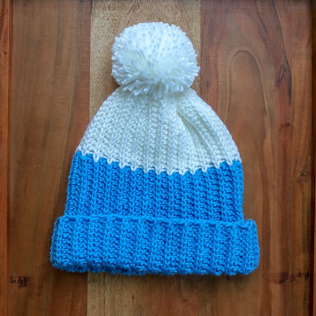 Modern PomPom Hat