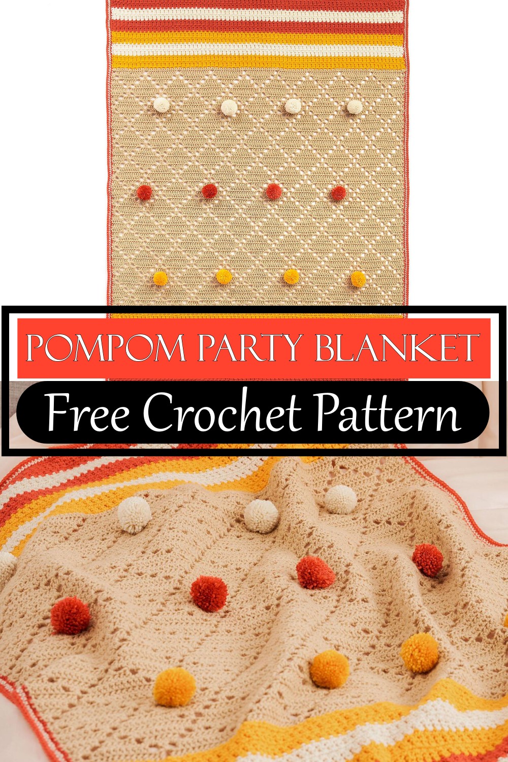 Pompom Party Blanket