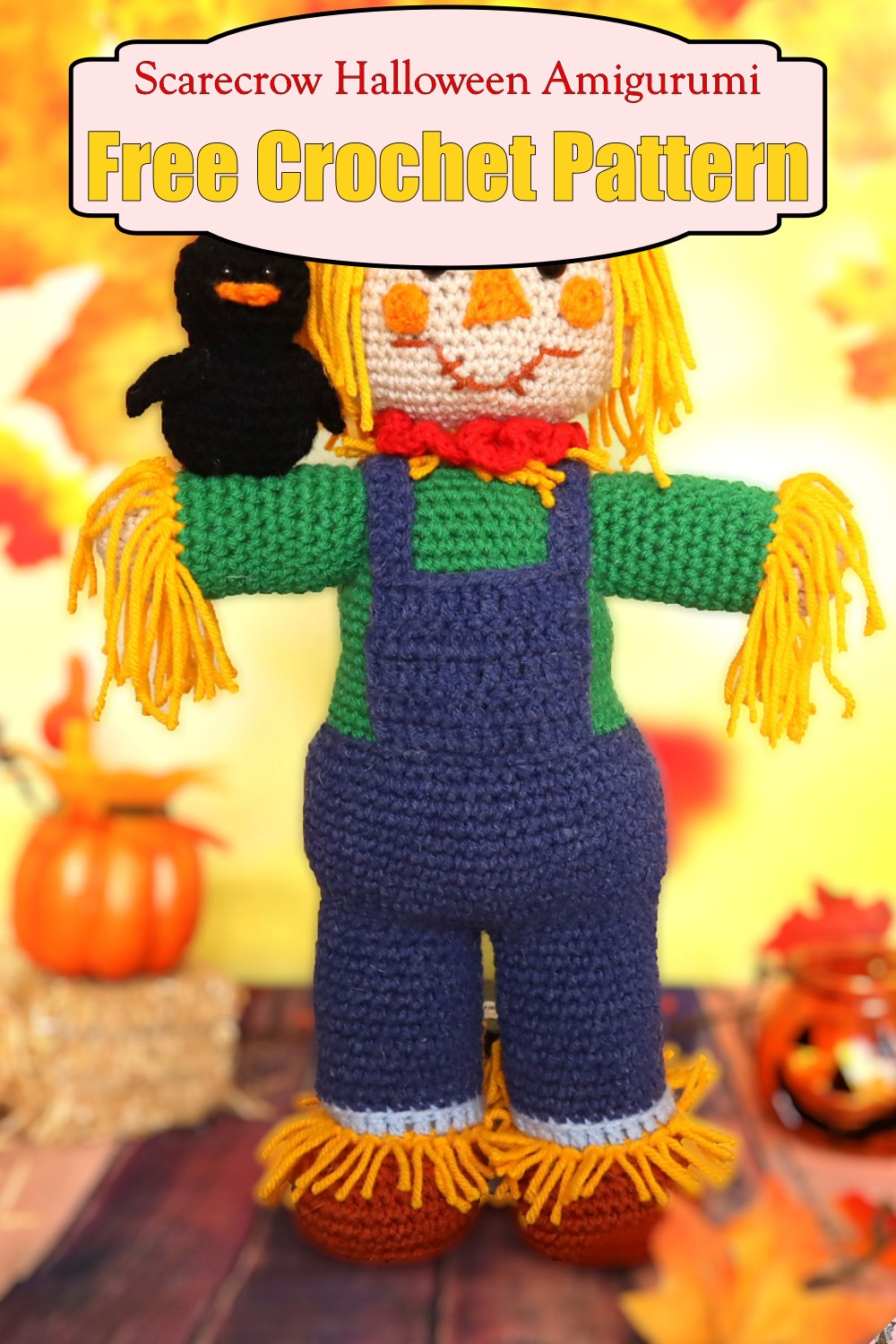 Scarecrow Halloween Amigurumi