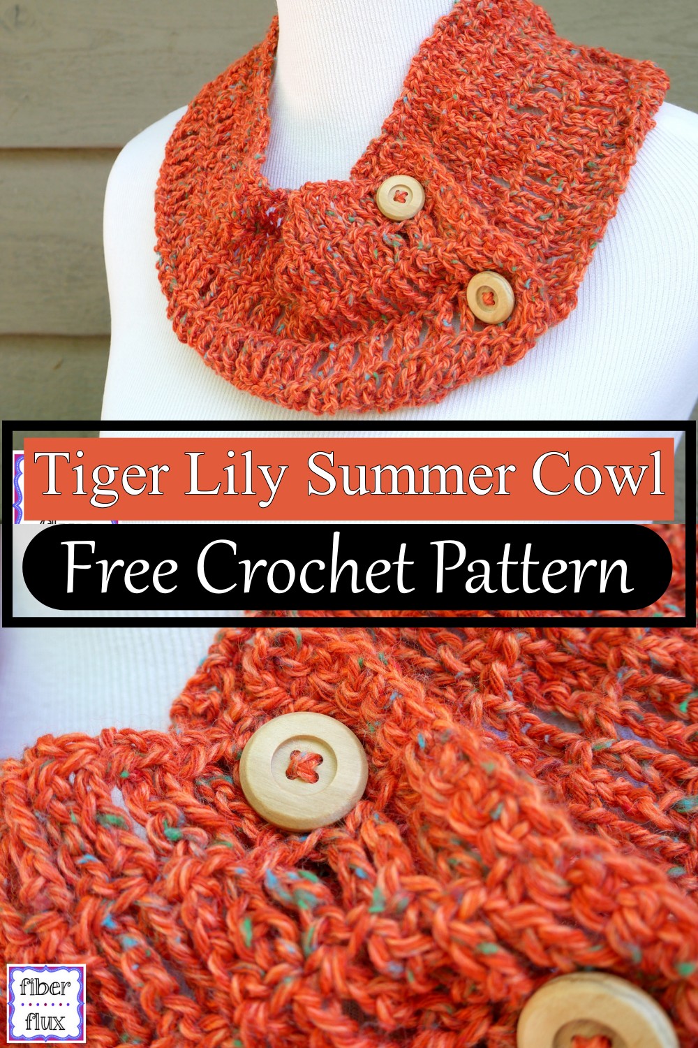 Tiger Lily Summer Cowl