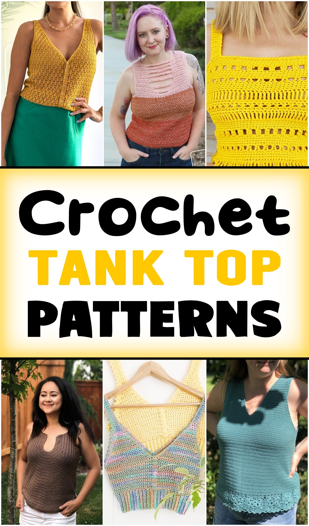 24 Free Crochet Tank Top Patterns