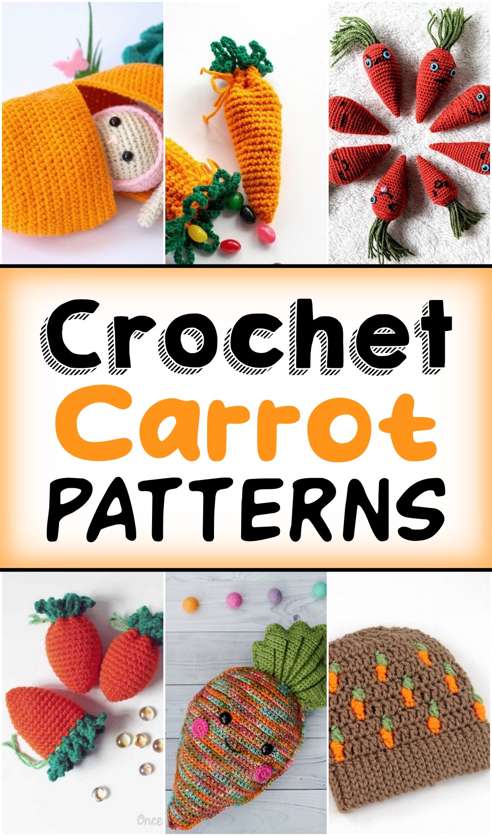 30 Fun Free Crochet Carrot Patterns