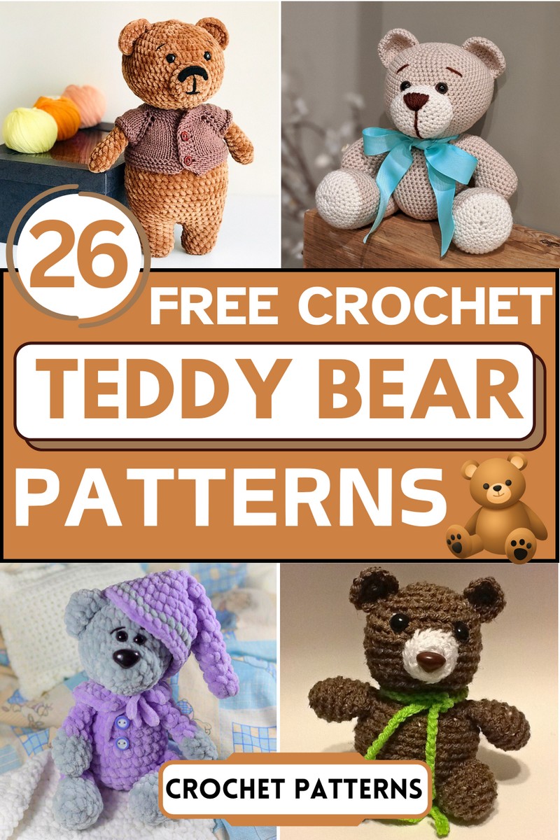 Crochet Teddy Bear Patterns