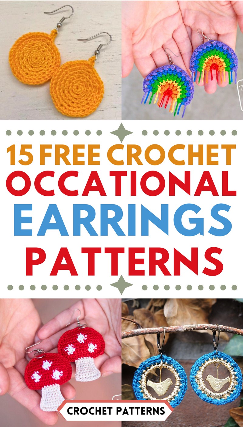 Free Crochet Earrings Patterns