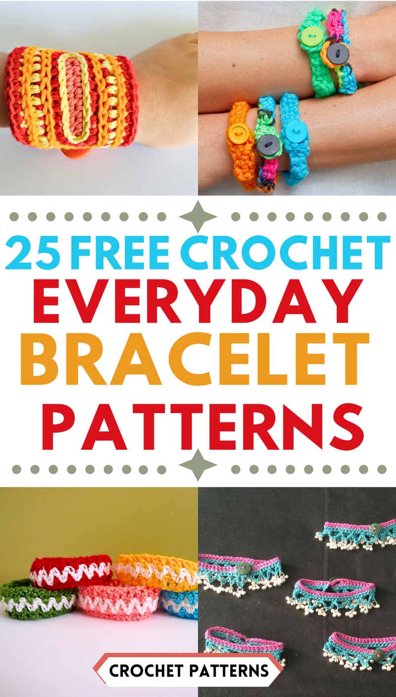 Free Crochet Bracelet Patterns