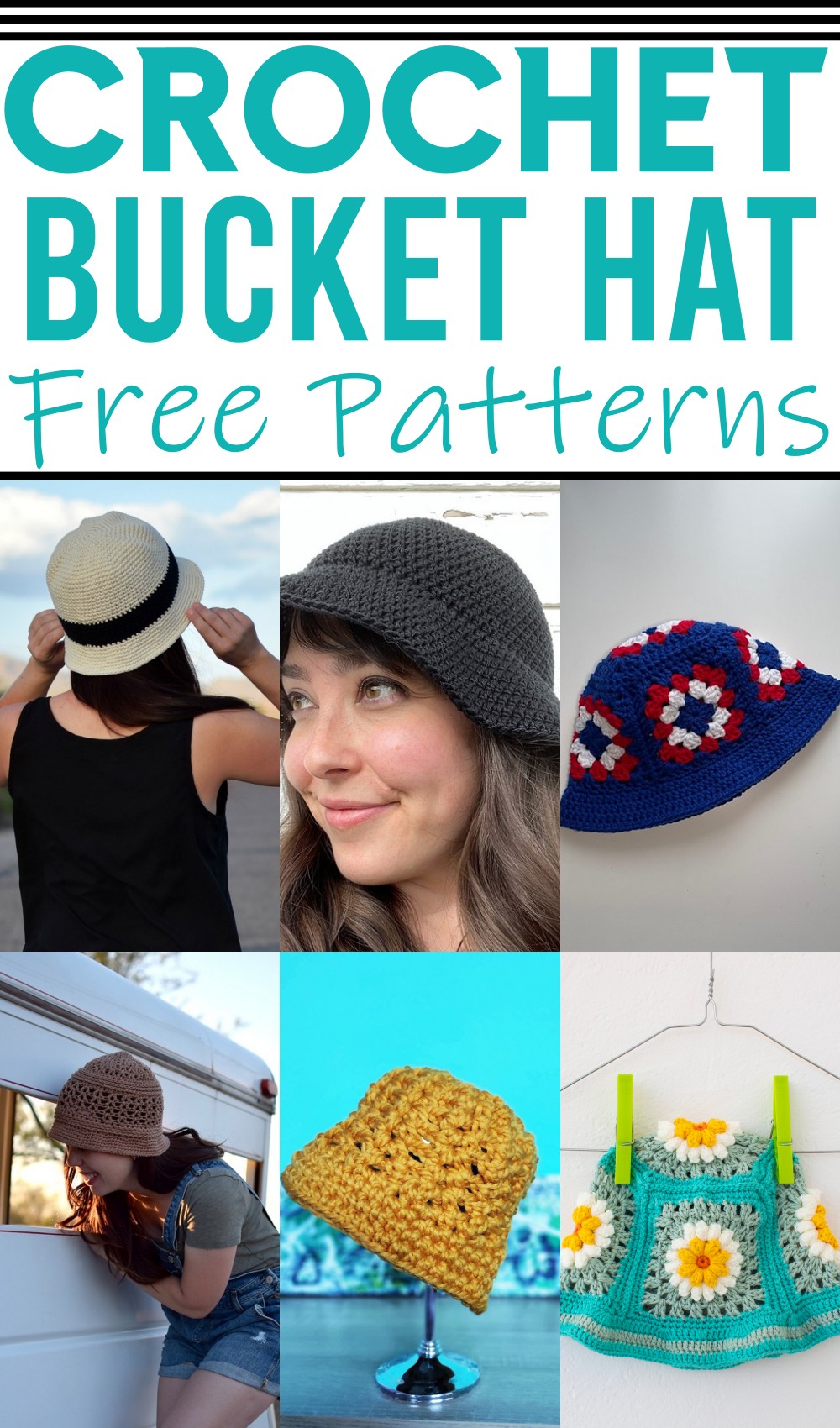 Free Crochet Bucket Hat Patterns