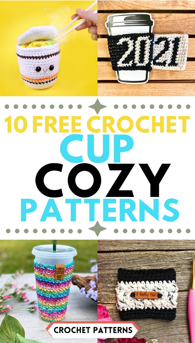 Free Crochet Cup Cozy Patterns