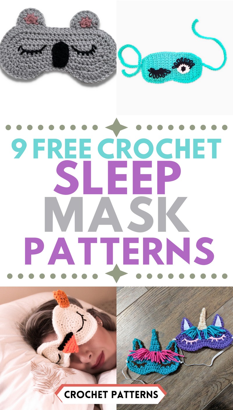 Free Crochet Sleep Mask Patterns