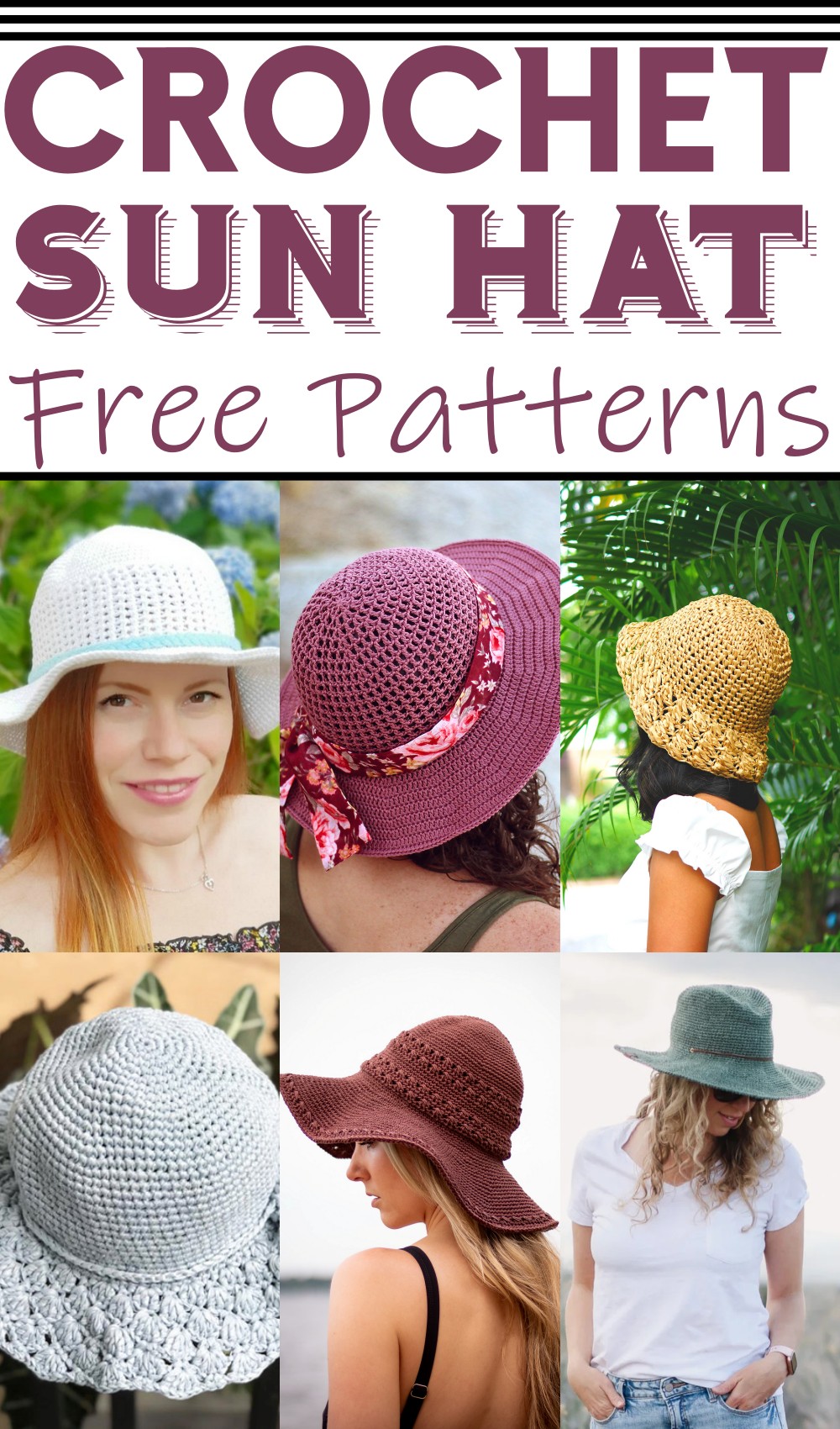 Free Crochet Sun Hat Patterns