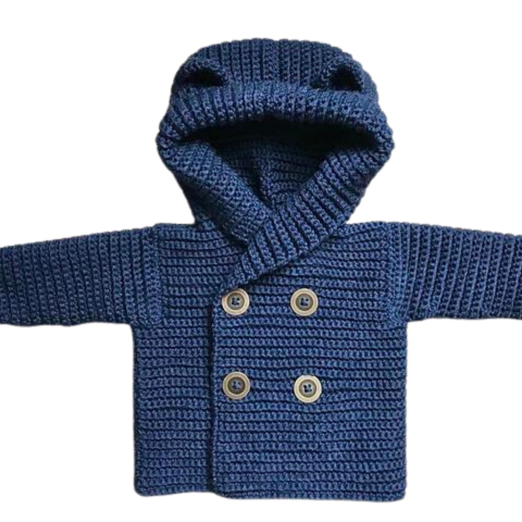 15 Free Crochet Coat Patterns For Winter