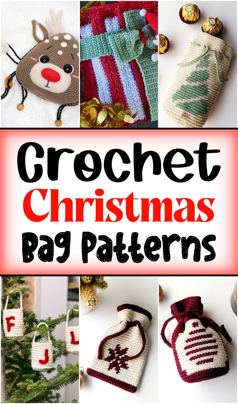 20 Free Crochet Christmas Bag Patterns For 2023