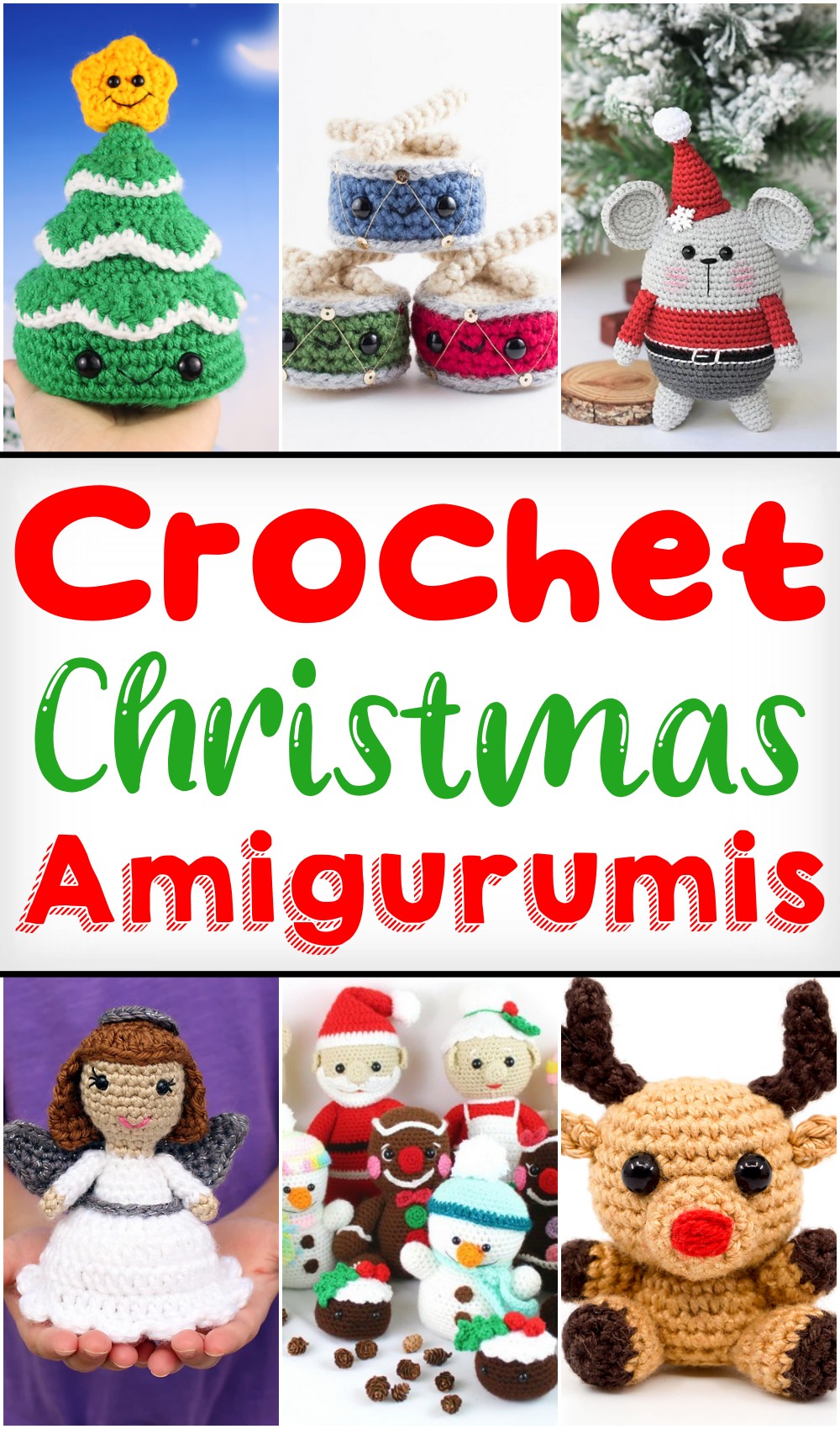 15 Crochet Christmas Amigurumi Patterns For Holiday Decor