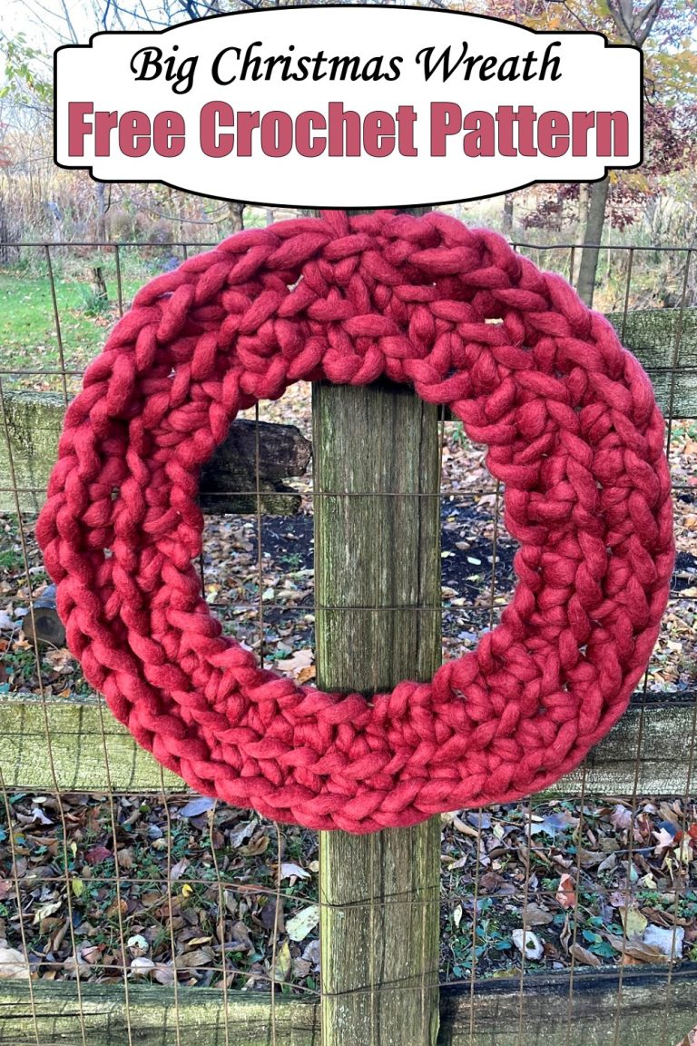 19 Free Crochet Christmas Wreath Patterns