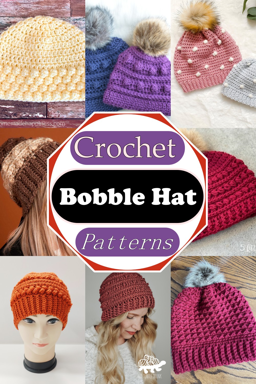 Crochet Bobble Hat Patterns 1