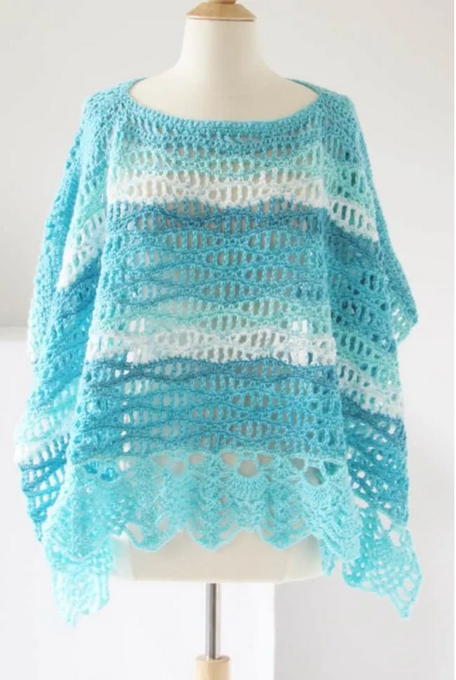 Crochet Poncho Pattern