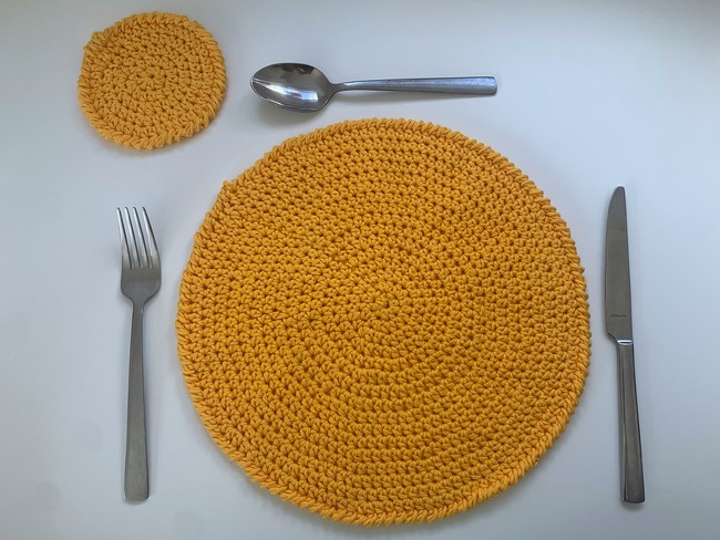 Easy Circle Coasters And Placemats