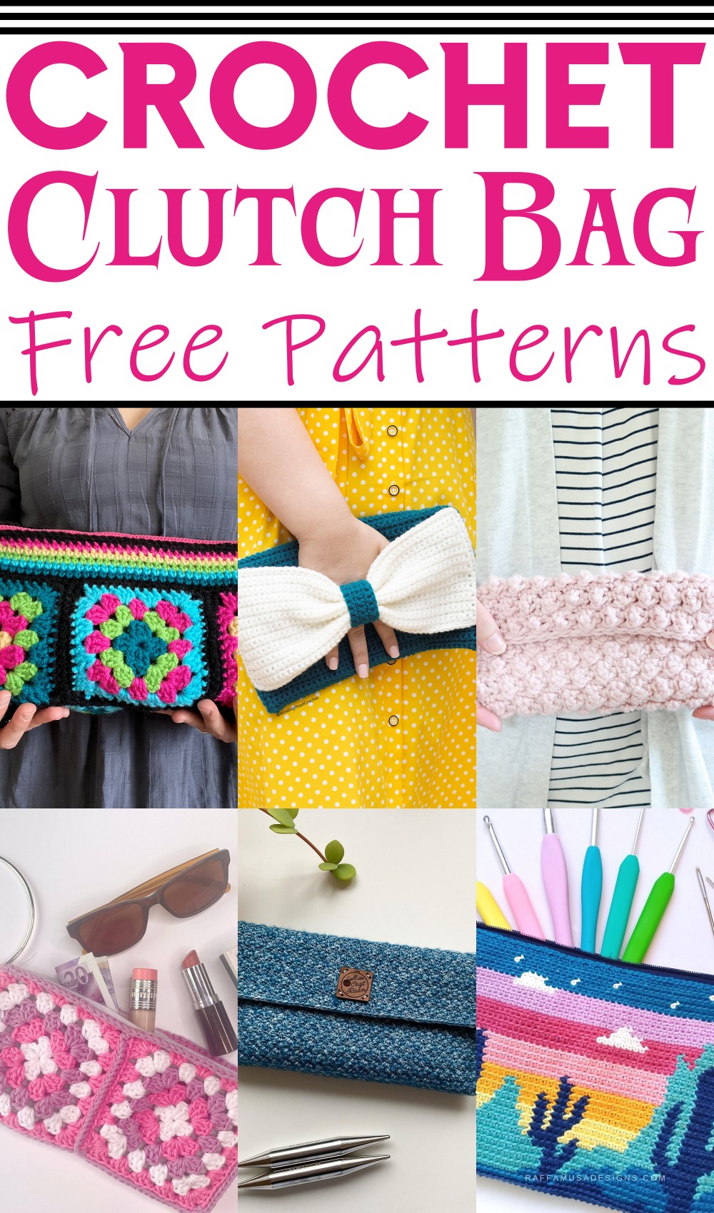 Easy Crochet Clutch Bag Patterns 1