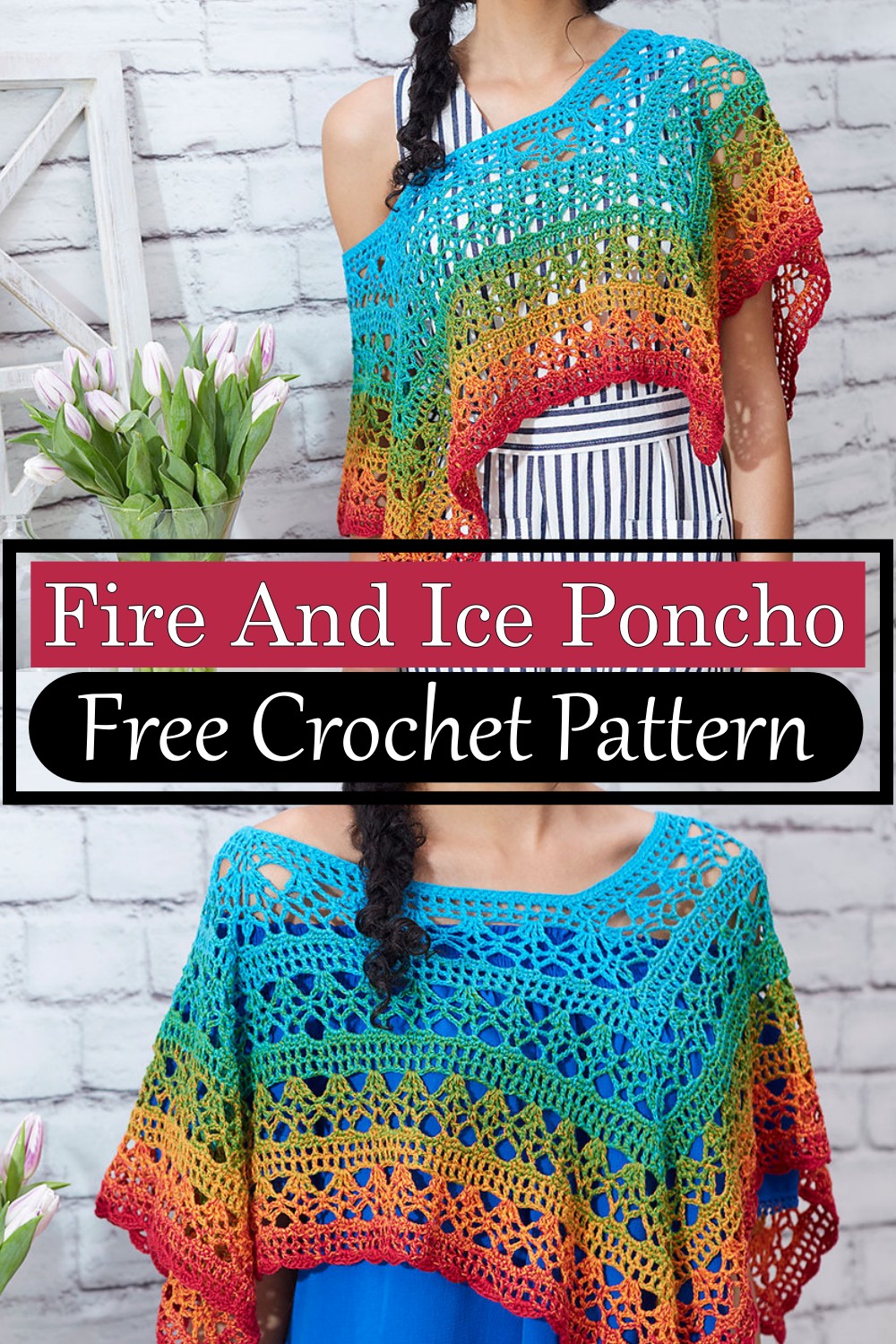 Fire And Ice Poncho