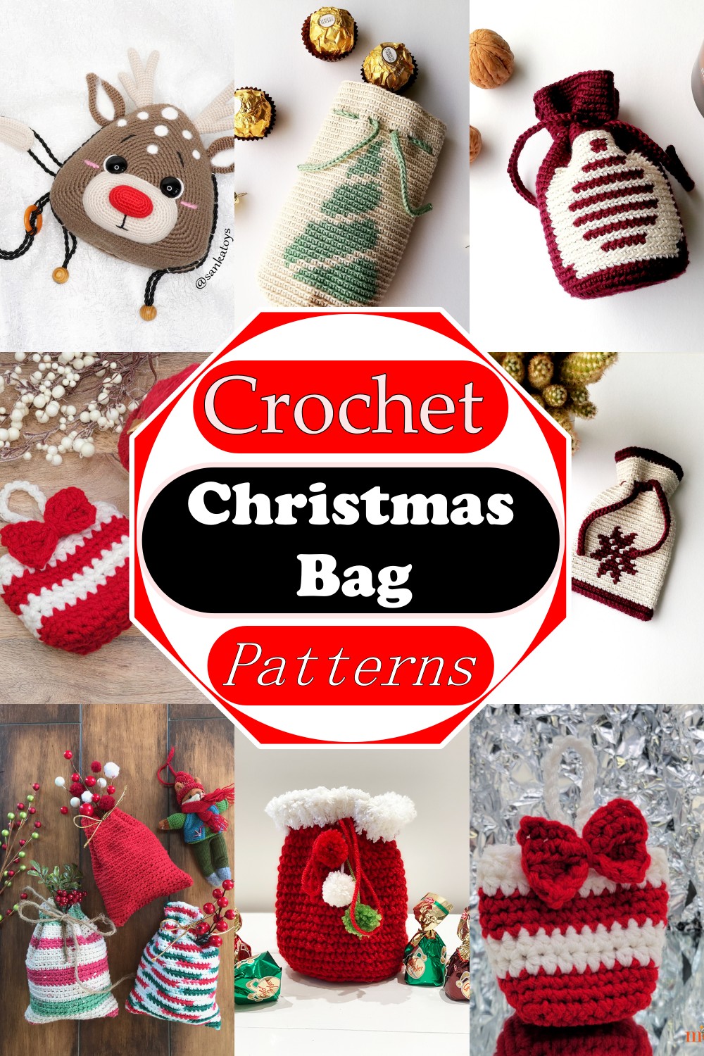 Free Crochet Christmas Bag Patterns