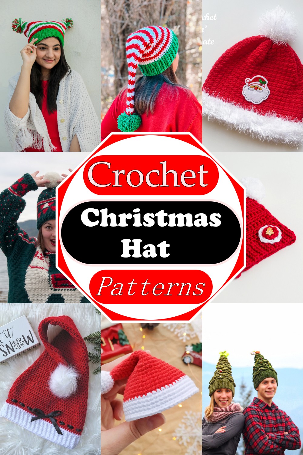 Free Crochet Christmas Hat Patterns