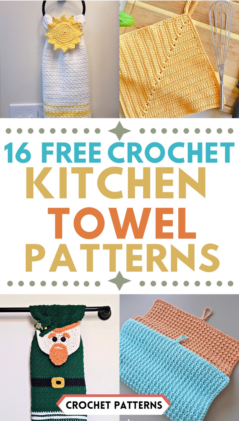Free Crochet Kitchen Towel Patterns