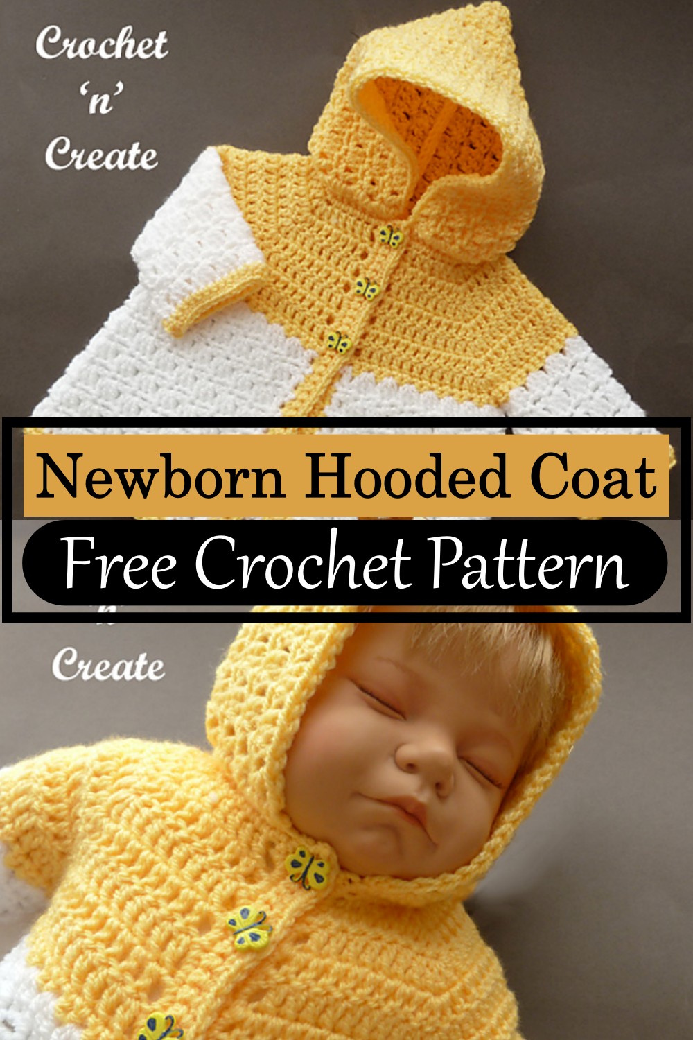 Newborn Hooded Coat