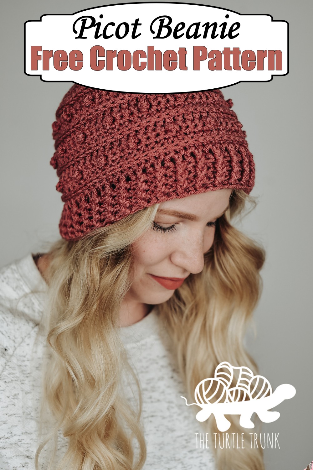 Bobble Beanie With Picot Stitch Addition 